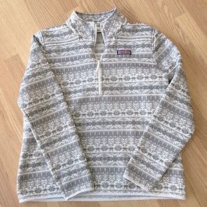 Vineyard Vines women’s quarter zip pullover like new